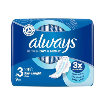 always-ultra-night-10-pads-wings