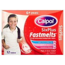 Calpol medicine infant Six Plus Fastmelts  