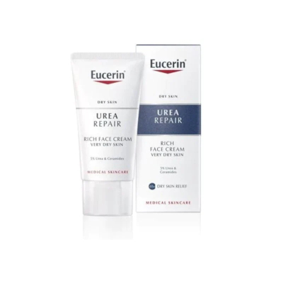 Special Offers : Eucerin Dry Skin Relief Face Cream 5% Urea 50ml