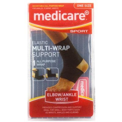 Medicare Sport Multi Wrap Support All PurPose Wrap Elbow/Ankle/Wrist