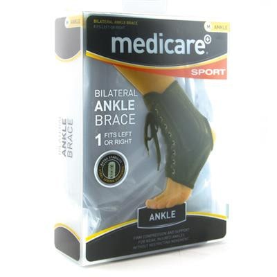 Medicare Sport Bi Lateral Ankle Brace 