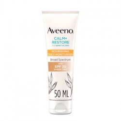 Aveeno Face Calm and Restore Daily Moisturiser SPF30 Sheer Tint 50ml