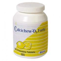 Calcichew D3 Forte Tabs 500Mg 100's