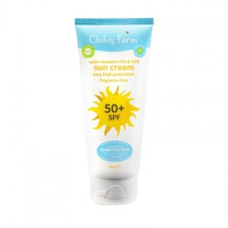 Childs Farm SPF 50+ Sun Cream Fragrance Free 100ml