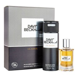 David Beckham Classic EDT 40ml with Body Spray 150ml