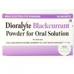 Dioralyte Blackcurrant Powder For Oral Solution 20 Sachets