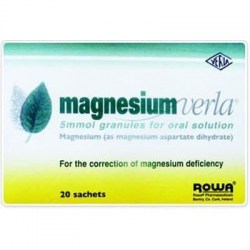 Magnesium Verla Granules 20 Sachets