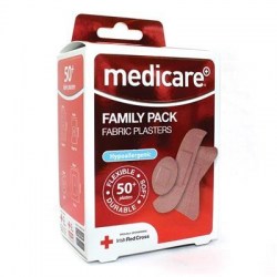 Medicare Family Pack Fabric Plasters (50+ Plasters)