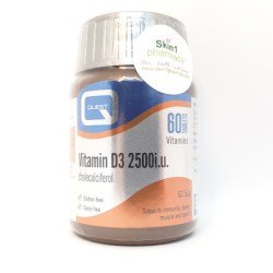 Quest Vitamin D3 2500iu 60 Tablets
