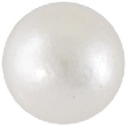 STUDEX (S673STX) Gold Plated 3mm White Pearl 
