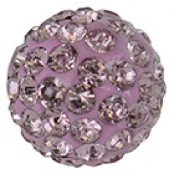 Studex S8306WSTX Stainless Steel 8mm Fireball Light Amethyst 