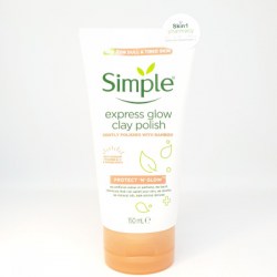 Simple Protect 'N' Glow Clay Polish 150ml