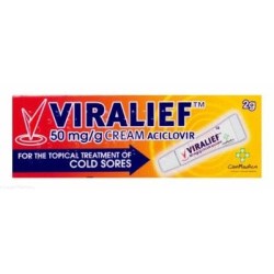 Viralief 50mg/g Cold Sore Cream