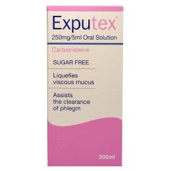 EXPUTEX 250MG/5ML ORAL SOLUTION