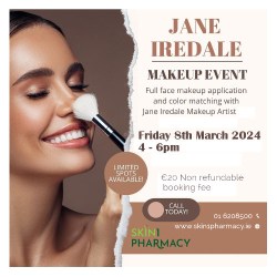 Jane Iredale Event 8th March