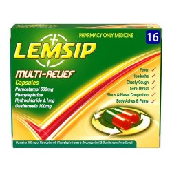 Lemsip Multi-Relief 16 Capsules 