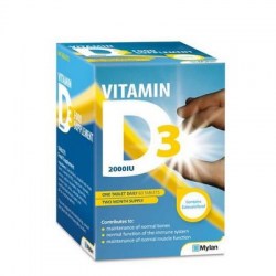 Mylan Vitamin D3 2000iu 60 Tablets