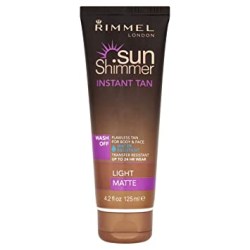 Rimmel Sun shimmer Instant Tan Light Matte 125ml